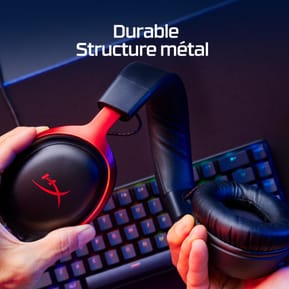 HyperX Cloud III — Casque de jeu (noir/rouge) HyperX Cloud III — Casque de jeu (noir/rouge) (727A9AA) — image 8