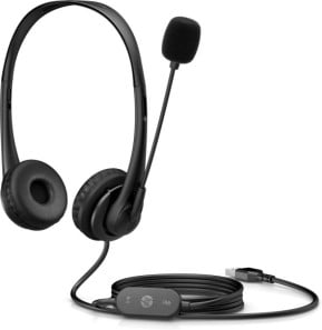 HP Casque stéréo USB G2 Casque stéréo USB HP G2  (428K6AA)