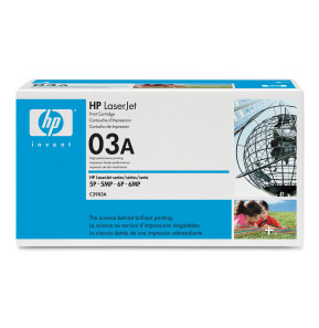 Cartouche d'impression noire HP LaserJet 03A (C3903A)