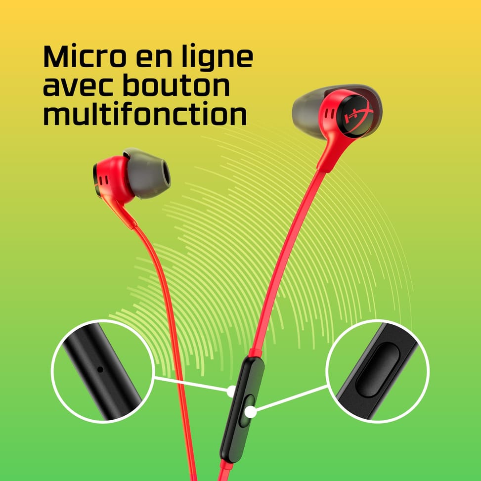 HyperX Écouteurs Cloud II RED Écouteurs HyperX Cloud II RED  (705L8AA) — image 9