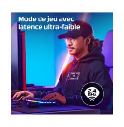 HyperX Écouteurs sans fil Cloud MIX Buds (noir) Écouteurs sans fil HyperX Cloud MIX Buds (noir)  (4P5D9AA)