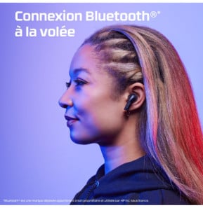 HyperX Écouteurs sans fil Cloud MIX Buds (noir) Écouteurs sans fil HyperX Cloud MIX Buds (noir)  (4P5D9AA)