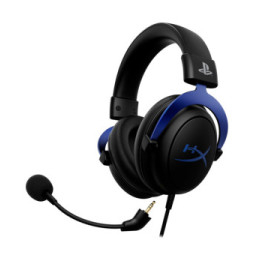 HyperX Cloud - Casque pour gaming - PS5-PS4 (noir-bleu) HyperX Cloud - Casque pour gaming - PS5-PS4 (noir-bleu)  (4P5H9AM)