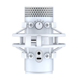 HyperX QuadCast S Blanc Microphone de PC (519P0AA)