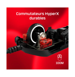 HyperX Pulsefire Haste 2 - Souris gaming (blanc) HyperX Pulsefire Haste 2 - Souris gaming (blanc)  (6N0A8AA)