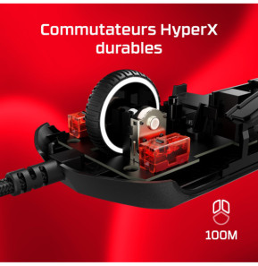 HyperX Pulsefire Haste 2 - Souris gaming (blanc) HyperX Pulsefire Haste 2 - Souris gaming (blanc)  (6N0A8AA)