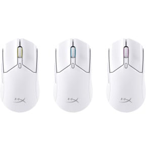 HyperX Pulsefire Haste 2 - Souris sans fil gaming (blanc) HyperX Pulsefire Haste 2 - Souris sans fil gaming (blanc)  (6N0A9AA)