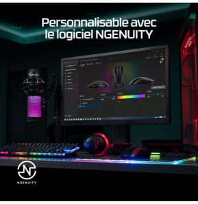 HyperX Pulsefire Haste 2 - Souris sans fil gaming (blanc) HyperX Pulsefire Haste 2 - Souris sans fil gaming (blanc)  (6N0A9AA)