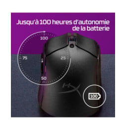 HyperX Pulsefire Haste 2 - Souris sans fil gaming (blanc) HyperX Pulsefire Haste 2 - Souris sans fil gaming (blanc)  (6N0A9AA)