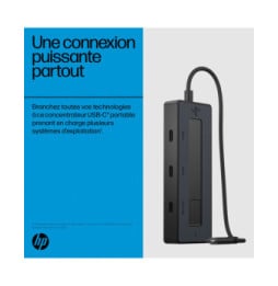 HP Concentrateur USB-C 4K Concentrateur USB-C HP 4K  (6G843AA)