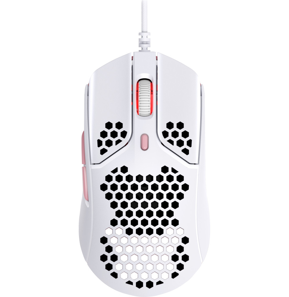 HyperX Pulsefire Haste - Souris pour gaming (blanc-rose) HyperX Pulsefire Haste - Souris pour gaming (blanc-rose)  (4P5E4AA)
