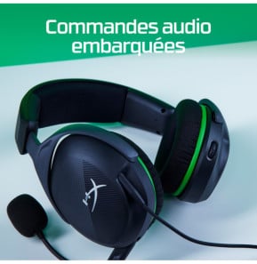 HyperX Casques gamer CloudX Stinger 2 Core Xbox blancs Casques gamer HyperX CloudX Stinger 2 Core Xbox blancs  (6H9B7AA)