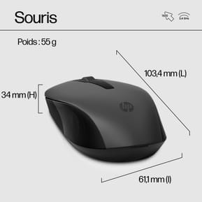 HP Ensemble combiné clavier et souris sans fil 330 - AZERTY (2V9E6AA) — image 8