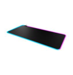 HyperX Pulsefire Mat - Tapis de souris RGB pour gaming - Tissu (XL) (4S7T2AA)