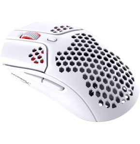HyperX Pulsefire Haste - Souris sans fil pour gaming (blanche) (4P5D8AA)