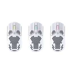 HyperX Pulsefire Haste - Souris sans fil pour gaming (blanche) (4P5D8AA)