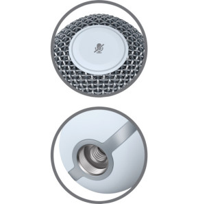 HyperX SoloCast - USB Microphone (White) Blanc Microphone de console de jeu (519T2AA)