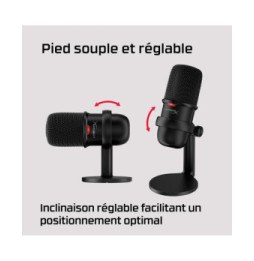 HyperX SoloCast - USB Microphone (White) Blanc Microphone de console de jeu (519T2AA)
