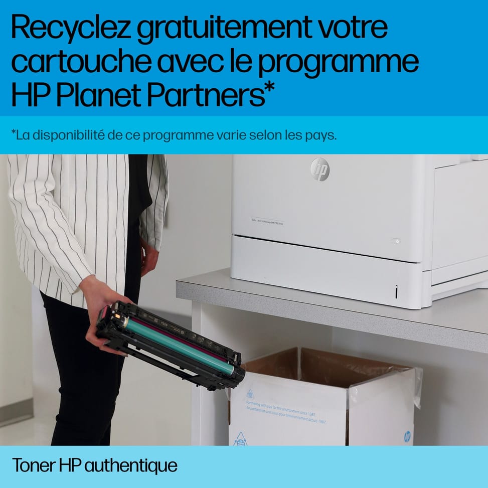 HP Unité de collecte de toner Color LaserJet B5L37A Unité de collecte de toner HP Color LaserJet B5L37A (B5L37A) — image 6