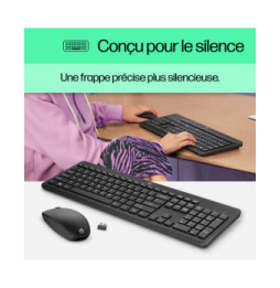 HP Ensemble clavier et souris sans fil 230 Ensemble clavier et souris sans fil HP 230  (3L1F0AA)
