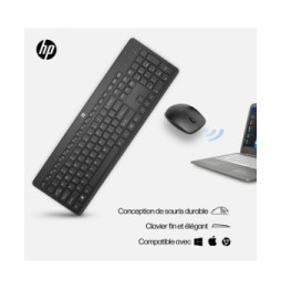 HP Ensemble clavier et souris sans fil 230 Ensemble clavier et souris sans fil HP 230  (3L1F0AA)