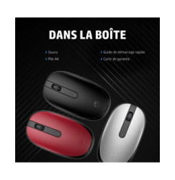 HP Souris Bluetooth argent vif 240 Souris Bluetooth argent vif HP 240  (43N04AA)