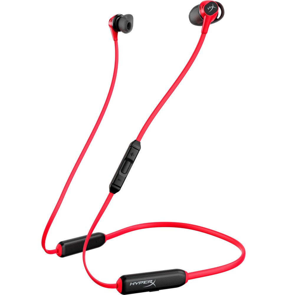 HyperX Écouteurs sans fil Cloud Buds (noir-rouge) Écouteurs sans fil HyperX Cloud Buds (noir-rouge)  (4P5H7AA)