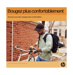 HP Sac à dos pour ordinateur portable Travel 25 litres 15,6 pouces (gris acier) (6B8U4AA)