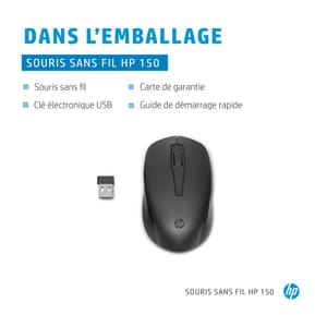 HP Souris sans fil 150 Souris sans fil HP 150 (2S9L1AA) — image 6