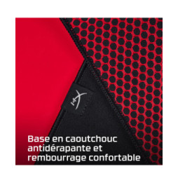 Tapis de souris de gaming HyperX Pulsefire – format Large (450 x 400 x 3 mm) (4Z7X4AA)