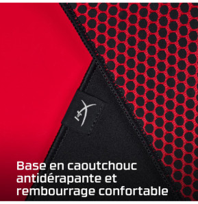 Tapis de souris de gaming HyperX Pulsefire – format Large (450 x 400 x 3 mm) (4Z7X4AA)