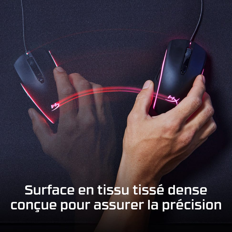 Tapis de souris de gaming HyperX Pulsefire – format Large (450 x 400 x 3 mm) (4Z7X4AA) — image 8