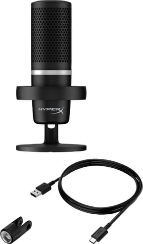 Microphone USB – Éclairage RGB HyperX DuoCast (4P5E2AA) — image 4