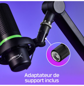 HyperX 4P5E2AA microphone Noir Microphone de console de jeu (4P5E2AA)