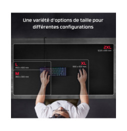 Tapis de souris de gaming HyperX Pulsefire – format XXL (1220 x 610 x 3 mm)