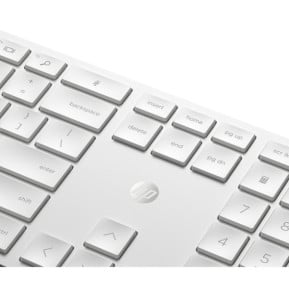 Ensemble clavier et souris sans fil HP 650 blanc (4R016AA) — image 5