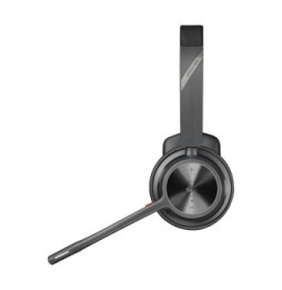 POLY Micro-casque Voyager 4310 certifié Microsoft Teams + dongle BT700 + base de chargement (77Y93AA)