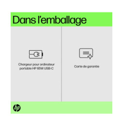 HP Chargeur pour ordinateur portable USB-C 65 W Chargeur pour ordinateur portable HP USB-C 65 W  (671R2AA)