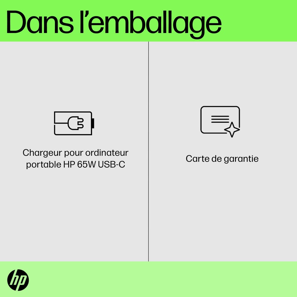 شاحن HP للحاسوب المحمول USB-C 65 W (671R2AA) — صورة 6