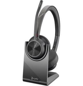 POLY Casque VOYAGER 4320-M certifié Microsoft Teams avec socle de charge (77Z00AA)
