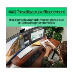 HP Clavier sans fil programmable 450 Clavier sans fil programmable HP 450  (4R184AA)