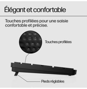 HP Clavier sans fil programmable 450 Clavier sans fil programmable HP 450  (4R184AA)