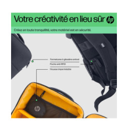 HP Sac à dos pour ordinateur portable 16,1 pouces Creator (6M5S3AA)