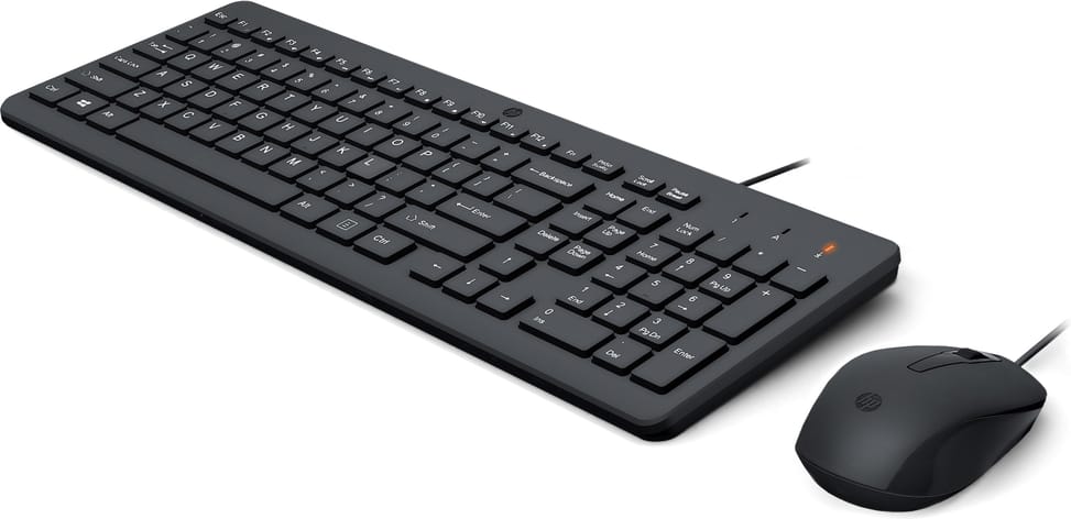 طقم لوحة مفاتيح وفأرة سلكي HP 150 (240J7AA) — صورة 1