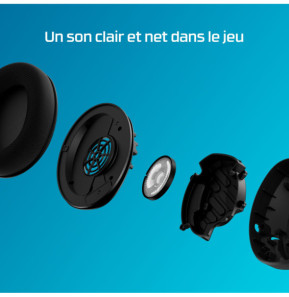 Casques gamer HyperX Cloud Stinger 2 Core PS blancs (6H9B5AA)