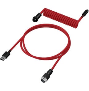 HyperX 6J677AA câble de clavier/souris Noir, Rouge 1,37 m USB Type-A, USB Type-C (6J677AA)