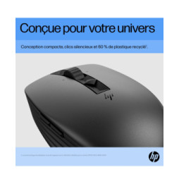 HP Souris silencieuse rechargeable 710 Souris silencieuse rechargeable HP 710  (6E6F2AA)
