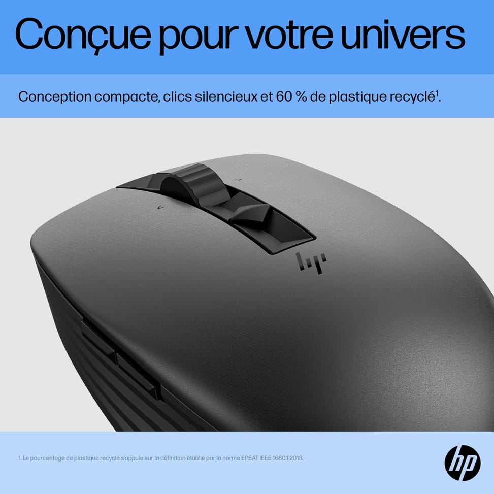 HP Souris silencieuse rechargeable 710 Souris silencieuse rechargeable HP 710  (6E6F2AA) — image 19