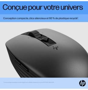 HP Souris silencieuse rechargeable 710 Souris silencieuse rechargeable HP 710  (6E6F2AA)
