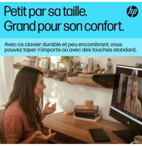 HP Clavier Bluetooth multi-périphériques compact 350 Clavier Bluetooth multi-périphériques compact HP 350  (692S8AA)